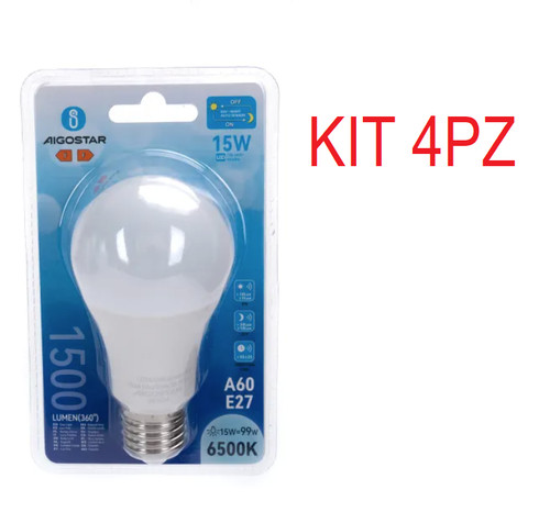 4pz lampadine led crepuscolare - 4pz,