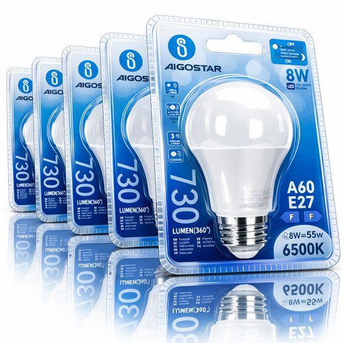 Aigostar lampadina led a60 - a60, e27