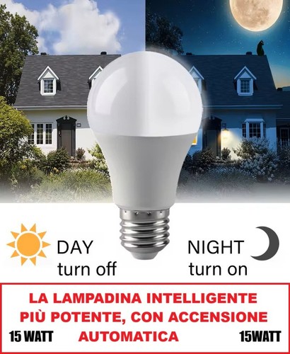 Lampadina led e27 - e27, con