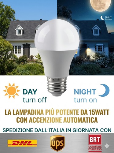 Lampadina led e27 - e27, con