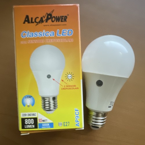 Lampada led e27 con - e27, 9,5w
