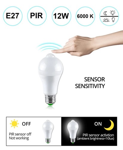 Lampadina led a60 e27 12w - lampadina, 220v