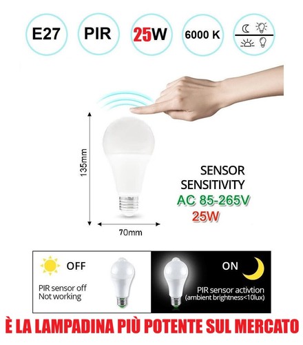 Lampadina led 25w e27 - ✅lampadina,