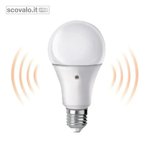 Lampadina led e27 sensore - led,
